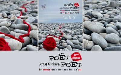 Festival de poësie – Les journées Poët Poët 2023 – Visuel